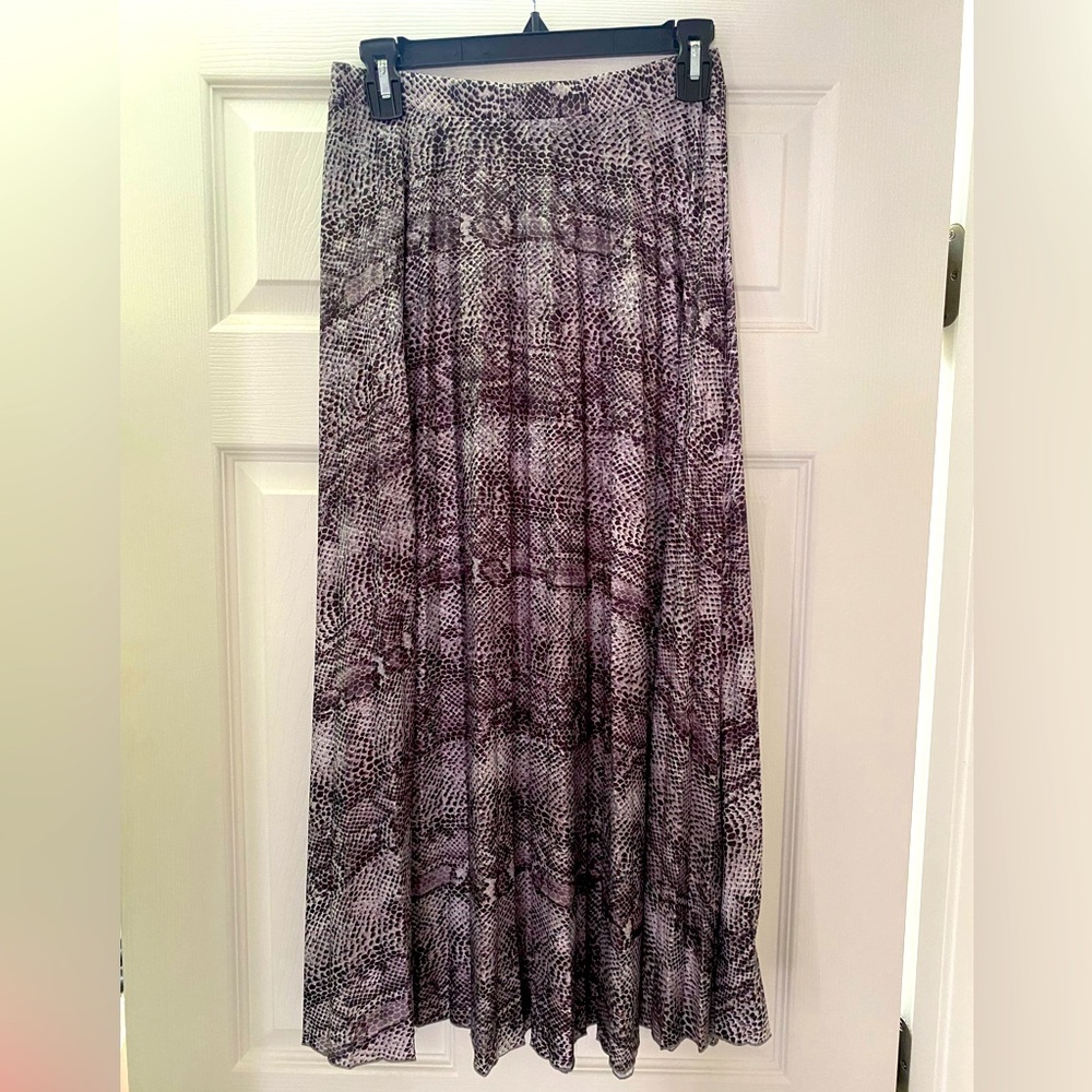 ASOS Snakeskin Maxi Skirt